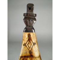 Medicijncontainer gemaakt van schouderblad van een paard